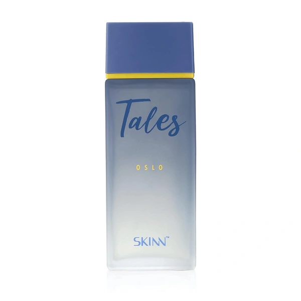 Skinn by Titan Skinn By Titan Liquid Oslo Eau De Parfum (EDP) for Men 100ml, Long-Lasting Wood Scent | Premium Fragrance | Alcohol-Free |Sophisticated Woody Aroma for Daily Use