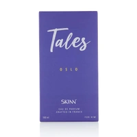 Skinn by Titan Skinn By Titan Liquid Oslo Eau De Parfum (EDP) for Men 100ml, Long-Lasting Wood Scent | Premium Fragrance | Alcohol-Free |Sophisticated Woody Aroma for Daily Use