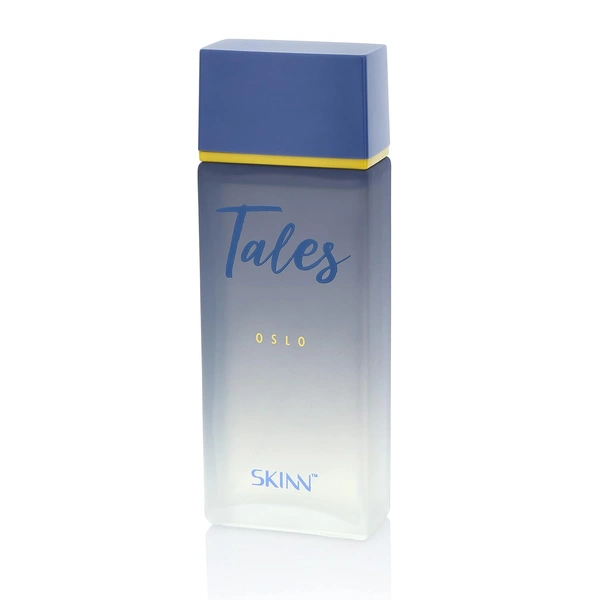 Skinn by Titan Skinn By Titan Liquid Oslo Eau De Parfum (EDP) for Men 100ml, Long-Lasting Wood Scent | Premium Fragrance | Alcohol-Free |Sophisticated Woody Aroma for Daily Use