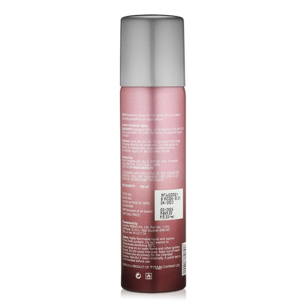 Skinn by Titan Premium Deo Spray for Women 3 pack (Celeste, Nude, Amalfi) 150ml Each|Long-Lasting Freshness | Luxurious Fragrance | Perfect for Daily Use