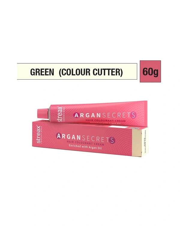 Streax Color Tube Argan Secrates  Plum, 60g |  Ammonia-Free & Long-Lasting | Enriched with Argan & Walnut Oil for Vibrant Hair Color |  Soft & Smooth Hair | Full Grey Coverage.