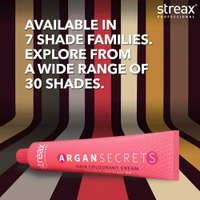 Streax Color Tube Argan Secrates  Violet (Colour Cutter), 60g | Ammonia-Free & Long-Lasting | Enriched with Argan & Walnut Oil for Vibrant Hair Color |  Soft & Smooth Hair | Full Grey Coverage.