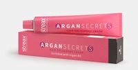 Streax Color Tube Argan Secrates 5.35 Light Golden Mahogany Brown 60g | Ammonia-Free & Long-Lasting | Enriched with Argan & Walnut Oil for Vibrant Hair Color |  Soft & Smooth Hair | Full Grey Coverage