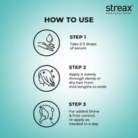 Streax Professional Vitariche Gloss Hair Serum, 200 ml