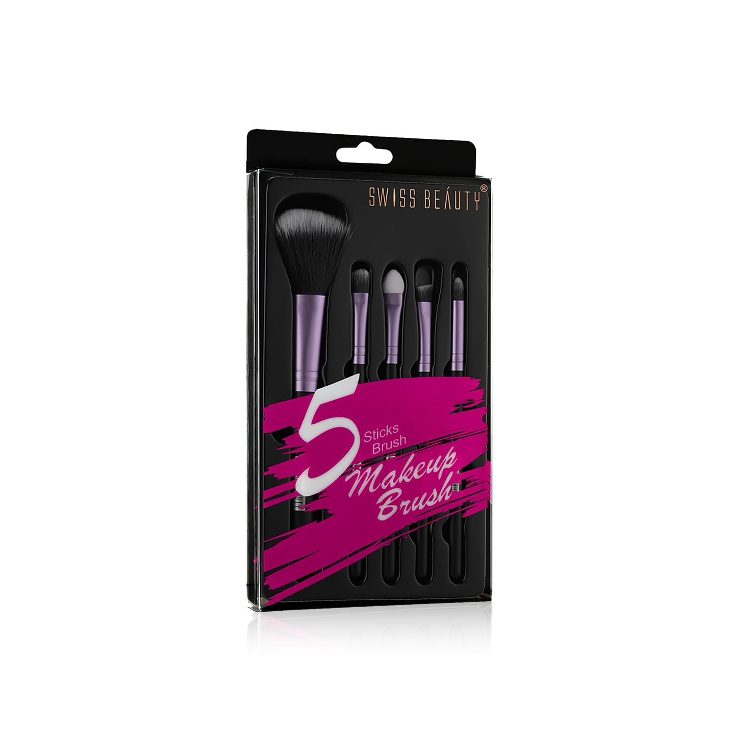 morphose Secredmagiccollection セット Swiss Beauty 5 Pcs Makeup Brush Set | Golden 02 | Essential Tools