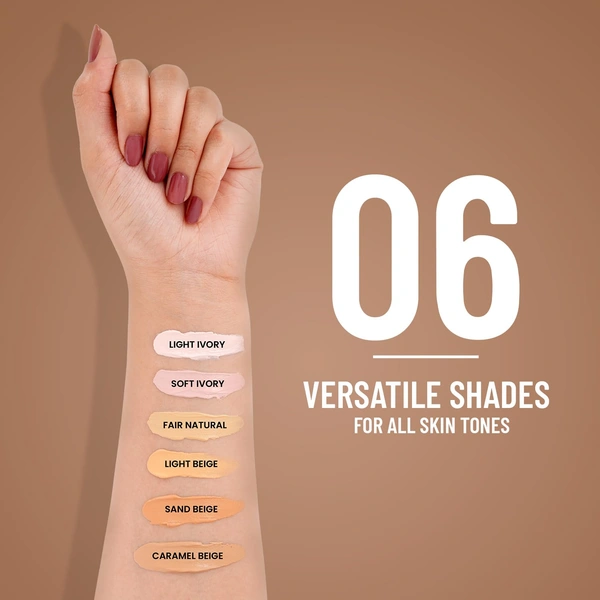 Swiss Beauty All-In-One Lightweight Soft Ivory CC Cream 25g with SPF 30 | Covers, Corrects & Conceals | Hydrating, Long-Lasting & Perfect for Daily Use