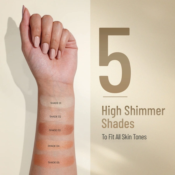 Swiss Beauty Brick Highlighter 7g | 04 | For Shimmery Effect