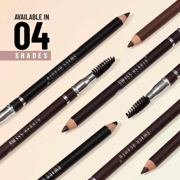 Swiss Beauty Brow Definer Pencil | Coco Brown 02