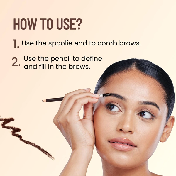 Swiss Beauty Brow Definer Pencil | Coco Brown 02
