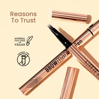 Swiss Beauty BROWmance Pen Light Brown 1ml | 4D Microblading Effect | Fills Sparse Brows | Waterproof & Smudge-Proof | 8-Hour Stay | Natural Hair-Like Strokes | Brow Definer Pen