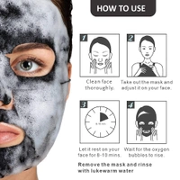 Swiss Beauty Bubble Sheet Mask  30g | Enriched with Hyaluronic Acid | Gentle Exfoliating Face Mask | Oxygen-Infused | Pore-Cleansing Bubble Mask | Suitable for All Skin Types | 30g