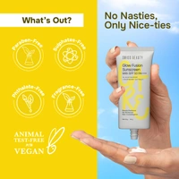 Swiss Beauty Care Glow Fusion Sunscreen 50gm with SPF50 PA++++ | 1% Niacinamide & Raspberry Extract | Boosts Radiance | Protects from UV Damage | Fights Premature Aging