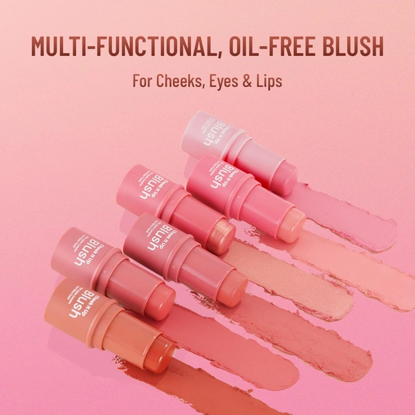 Swiss Beauty Cheek It Up Blush for Cheeks | With Jojoba Complex Lumi-Matte Finish | Natural Radiant Flush | Long-Lasting Color | Lightweight | Easily Blendable | Shade- Chic Me Up, 8g