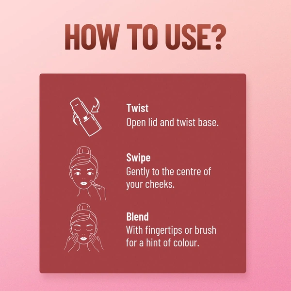 Swiss Beauty Cheek It Up Blush for Cheeks | With Jojoba Complex Lumi-Matte Finish | Natural Radiant Flush | Long-Lasting Color | Lightweight | Easily Blendable | Shade- Chic Me Up, 8g
