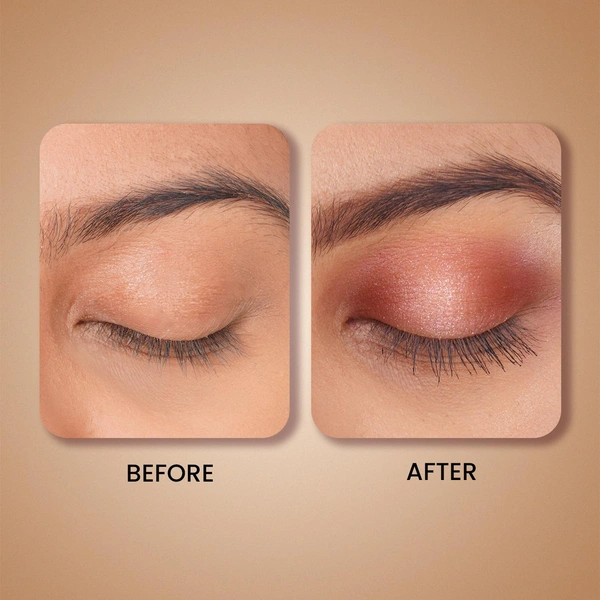 Swiss Beauty Chrome & Matte Twin Eyeshadow | Duo eyeshadow with matte and chrome finish | Non-creasing | Mix of matte & metallic finish | Vibrant stay for up to 24 hours | Pigmented & Long-Lasting | Shade- 04 ( Autumm Break )| 2g