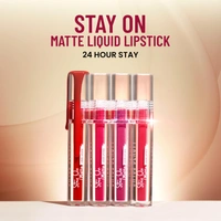 Swiss Beauty Mellow Mauve Stay On Matte Ultra Pigmented Liquid Lipstick Enriched with Vitamin E & Shea Butter | 24 Hour Stay | Matte Finish