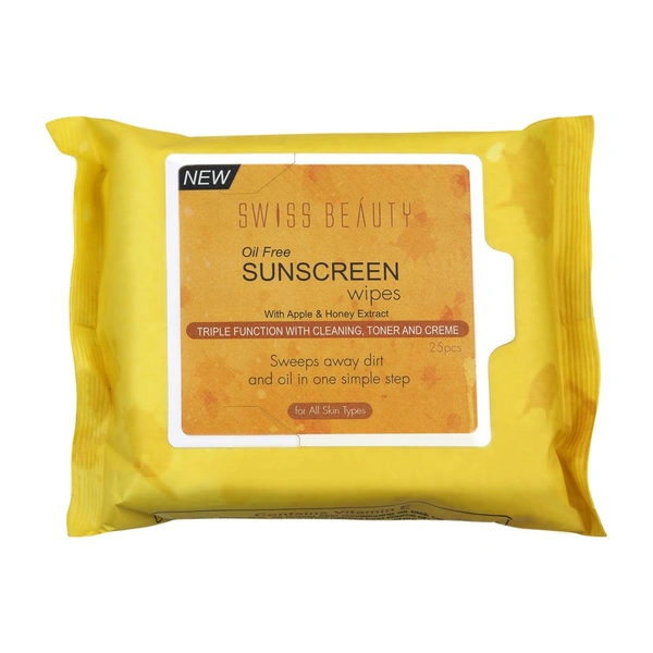 Swiss Beauty Daily Essentials Makeup Remover Cleansing Wet Wipes with Apple & Honey| Gentle, Hydrating & Effective | Waterproof Makeup Removal | No Rinsing Required