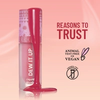Swiss Beauty Dew It Up Liquid Blush 01-Peach Fuzz 4ml | Ultra-Pigmented & Lightweight | Infused with Vitamin E & C | Dewy, Natural Finish | Blendable & Long-Lasting