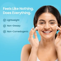 Swiss Beauty Dew Lock Daily Moisturiser 50gm| 1% Hyaluronic Acid & Blueberry Extract | Deeply Hydrates & Plumps Skin | Locks Moisture | Non-Comedogenic, Lightweight Formula