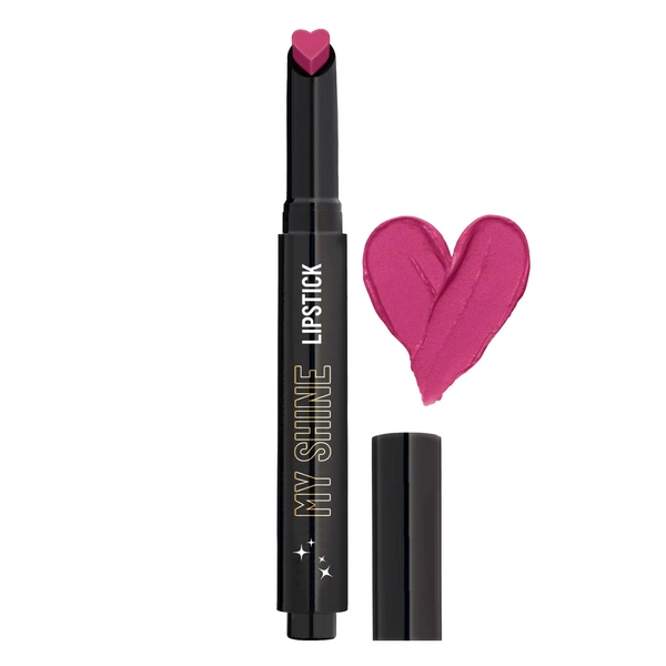 Swiss Beauty Do Me Pink Shade My Shine Creamy Lipstick Enriched with Vitamin E| Intense Shine &  Long-Lasting | Hydrating, Smooth & Glossy Finish