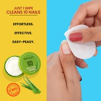 Swiss Beauty Easy-Peasy Nail Paint Remover Wipes,  Aloe vera with Vitamin C | Acetone-Free, Hydrating & Travel-Friendly | 32 Wipes | Gentle on Nails