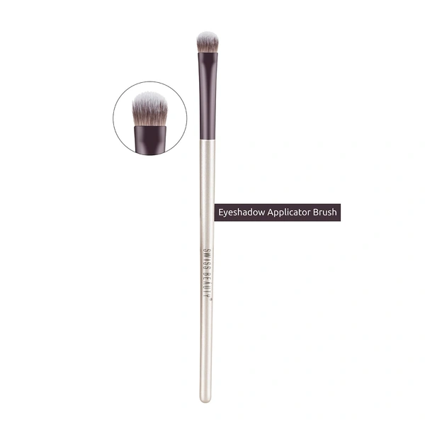 Swiss Beauty Eyeshadow Applicator Brush 1pc | Super Soft Synthetic Bristles