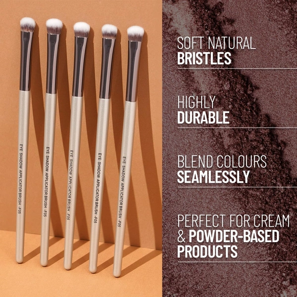 Swiss Beauty Eyeshadow Applicator Brush 1pc | Super Soft Synthetic Bristles