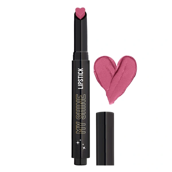 Swiss Beauty Frozen Plum Shade My Shine Creamy Lipstick Enriched with Vitamin E| Intense Shine &  Long-Lasting | Hydrating, Smooth & Glossy Finish