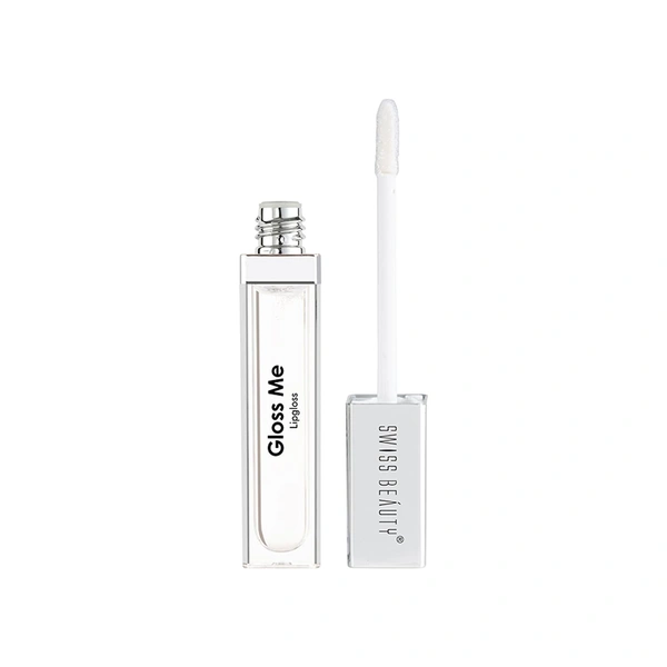 Swiss Beauty Gloss Me Lip Gloss, Glass-Like Shine | Lightweight & Non-Sticky Formula | Hydrating, Long-Lasting & Smooth Application for Plump, Glossy Lips