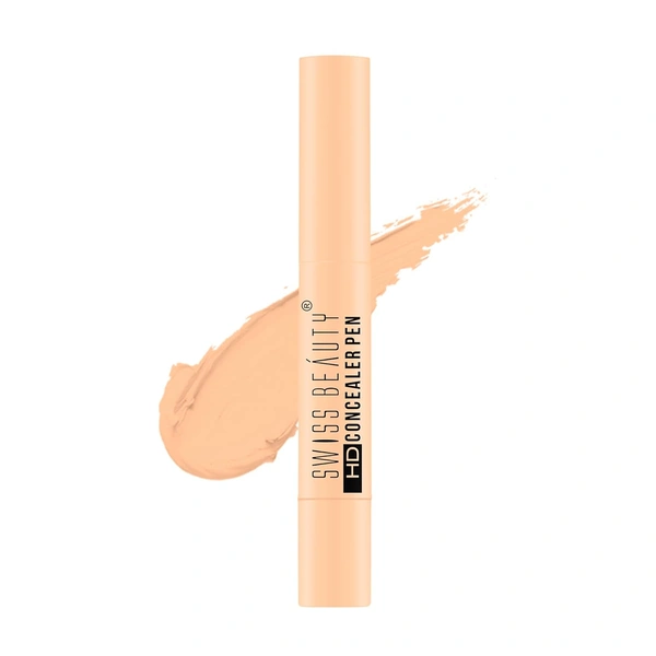 Swiss Beauty HD Concealer Pen 4ml  Shade-Creamy Beige Full coverage | Easy to blend | Lightweight texture - 1