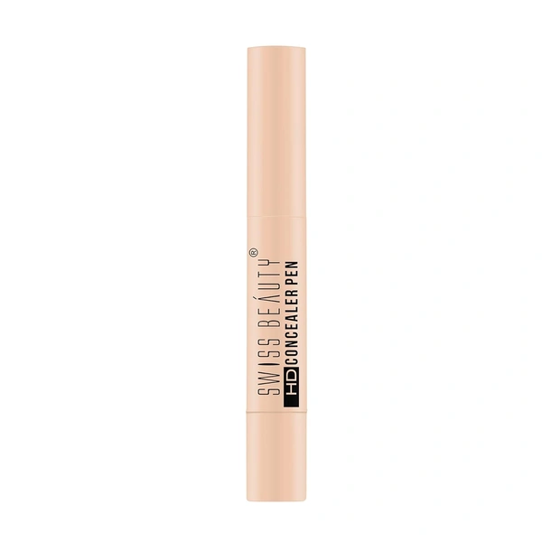 Swiss Beauty HD Concealer Pen 4ml Shade-Natural Full coverage | Easy to blend | Lightweight texture - 1