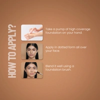 Swiss Beauty High Performance Foundation 55g | With Vitamin C & Niacinamide | Water-resistant | Medium to buildable coverage | Lightweight | Non Creasing | For All Skin type | Shade - Medium Beige