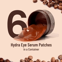 Swiss Beauty Hydra Eye Serum Patch 60pcs | De-Puffing | Hydrating & Brightening Eye Care | Reduce Fine Lines And Wrinkles | Anti-Dark Circles | Shade - Coffee