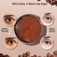 Swiss Beauty Hydra Eye Serum Patch 60pcs | De-Puffing | Hydrating & Brightening Eye Care | Reduce Fine Lines And Wrinkles | Anti-Dark Circles | Shade - Coffee