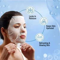 Swiss Beauty Hydrating Sheet Mask 20ml | With Aqua & Hyaluronic Acid | For Long lasting Hydration and Nourishment | Refreshing facial mask | Lightweight Fabric | Radiant Glow | 20ml