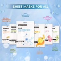 Swiss Beauty Hydrating Sheet Mask 20ml | With Aqua & Hyaluronic Acid | For Long lasting Hydration and Nourishment | Refreshing facial mask | Lightweight Fabric | Radiant Glow | 20ml