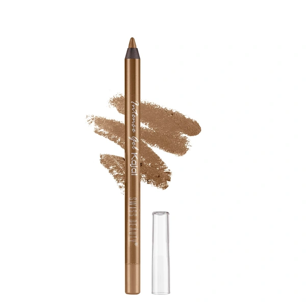 Swiss Beauty Intense Gel Kajal Bronze 1.2g |  Long-Lasting | Eye Makeup