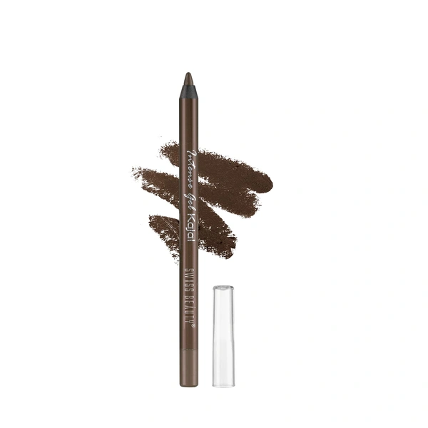Swiss Beauty Intense Gel Kajal Brown 1.2g |  Long-Lasting | Eye Makeup