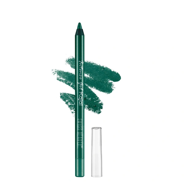 Swiss Beauty Intense Gel Kajal  Green 1.2g | Long-Lasting | Eye Makeup