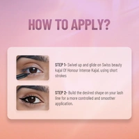 Swis Beauty Swiss Beauty Intensegel Kajal Eyeliner 1.2g - Silver | Smooth Matte Finish | Long-Lasting, Smudge-Proof, Deep Pigmentation | Perfect Eye Makeup for All Occasions