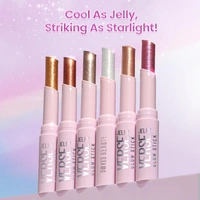 Swiss Beauty Jelly Verse Glow Stick Shade 04 Moon Drip | Multi-Use Glow Stick for Eyes, Lips & Cheeks | Rich Colour Payoff | Icy Pearl-Silver Shine | Crease-Proof Jelly Texture