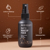 Swiss Beauty Matte Makeup Fixer Spray, 70ML with Vitamin E & Aloe Vera | Waterproof  | Long-Lasting & Smudge-Proof | Lightweight, Non-Sticky & Matte Finish Setting Spray