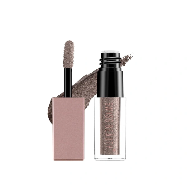 Swiss Beauty Metallic Liquid Eyeshadow 3ml | High Pigmentatio |Non-Transfer | Long-Lasting Wear | Radiant Shimmer Finish | Shade - 04