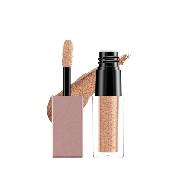 Swiss Beauty Metallic Liquid Eyeshadow 3ml | Intense Metallic Shine | High Pigmentation | Quick-Drying Formula | Long Lasting | Shade - 02