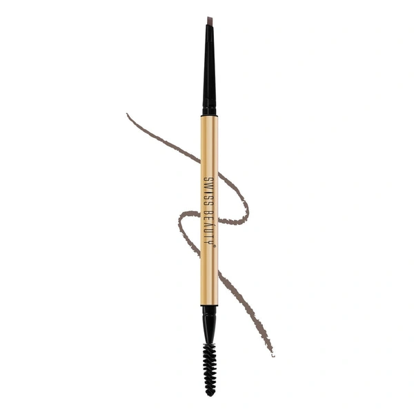 Swiss Beauty Micro Precision Eyebrow Pencil 0.1g | Chestnut 01 | Blend Seamlessly