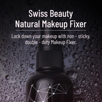 Swiss Beauty Natural Makeup Fixer Spray, 70ML with Vitamin E & Aloe Vera | Waterproof  | Long-Lasting & Smudge-Proof | Lightweight, Non-Sticky & Matte Finish Setting Spray