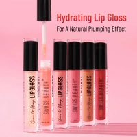 Swiss Beauty Wine if Up Shade Shine & Plump Lip Gloss, Glass-like Shine | Non-Sticky, Smooth & hydrating Formula | Nourishing Formula for Fuller, Glossy Lips