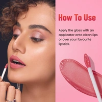 Swiss Beauty Wine if Up Shade Shine & Plump Lip Gloss, Glass-like Shine | Non-Sticky, Smooth & hydrating Formula | Nourishing Formula for Fuller, Glossy Lips