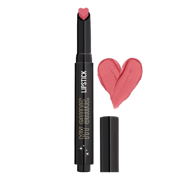 Swiss Beauty Pink victoria Shade My Shine Creamy Lipstick Enriched with Vitamin E| Intense Shine &  Long-Lasting | Hydrating, Smooth & Glossy Finish
