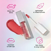 Swiss Beauty Plump-Up Wetgloss - Barely There | Ultra-Glossy Finish | Glass-Like Shine | Hydrating & Lightweight | Easy Glide Formula | Fuller, Plumper Lips